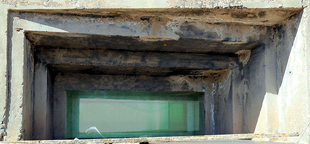 Army Block House Window