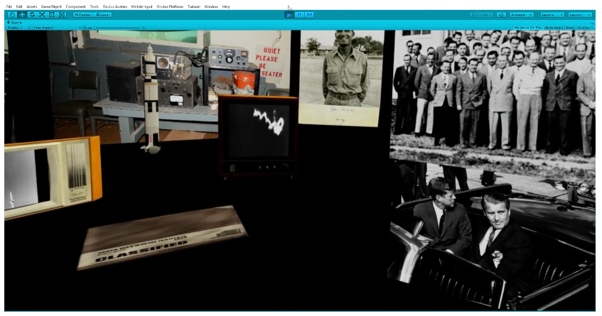 Recording of Beginnings of American Space Program in VR